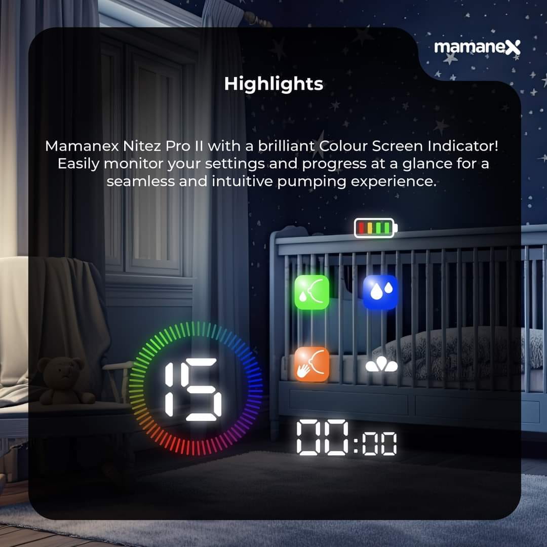 Pam Payudara Elektrik Mamanex Nitez Pro II