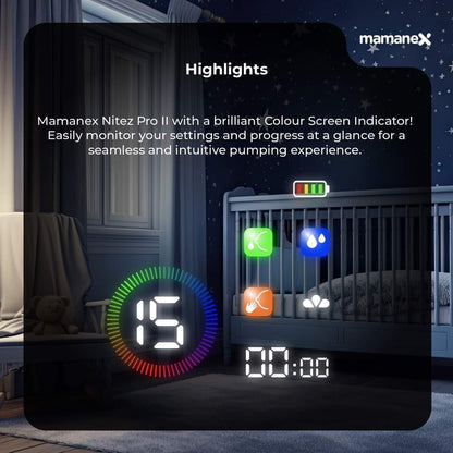 Pam Payudara Elektrik Mamanex Nitez Pro II